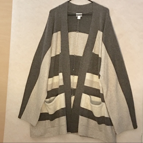 Old Navy Long Patterned Open Cardigan - Picture 1 of 6